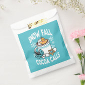 Hot Cocoa and Winter Charm - Snow Fall Cocoa Calls フェイバーバッグ (封をした状態)