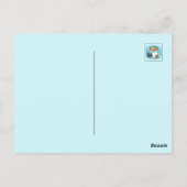 Hot Cocoa and Winter Charm - Snow Fall Cocoa Calls ポストカード (裏面)