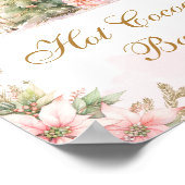 Hot cocoa bar Winter Onederland Nutcracker ポスター (角)