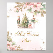 Hot cocoa bar Winter Onederland Nutcracker ポスター (正面)