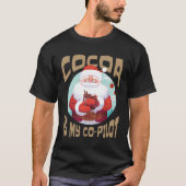 Hot Cocoa Co Pilot Santa Chocolate Tシャツ (正面)