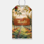 Hot Cocoa & Conversation Thank You ギフトタグ (正面)