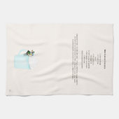 Hot Cocoa Cookies Recipe Dragon Towel キッチンタオル (横)