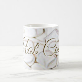 Hot Cocoa Glitch2デザインによるアートコンセプト コーヒーマグカップ