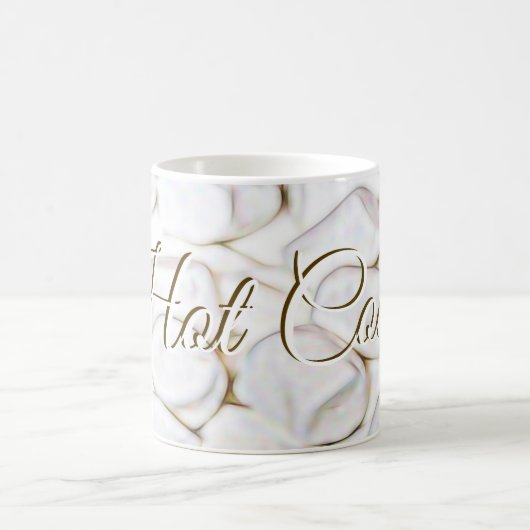 Hot Cocoa Glitch2デザインによるアートコンセプト コーヒーマグカップ (中央)