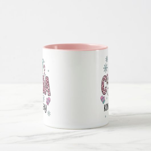 Hot Cocoa Kind of Day マグカップ (中央)