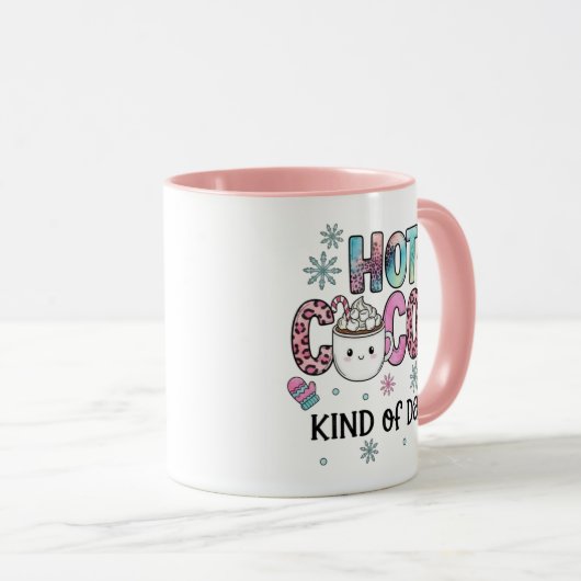 Hot Cocoa Kind of Day マグカップ (正面右)