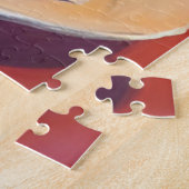 Hot Cocoa Winter Fireplace ジグソーパズル (側面)