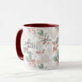 Hot Coffee Merry Christmas マグカップ (正面左)