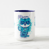 Hot Coffee Trending Design マグカップ (中央)