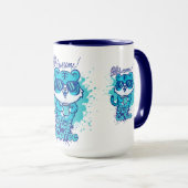 Hot Coffee Trending Design マグカップ (正面右)