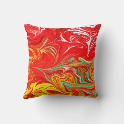 Hot Colors Patterns Art.買Now クッション (裏面)