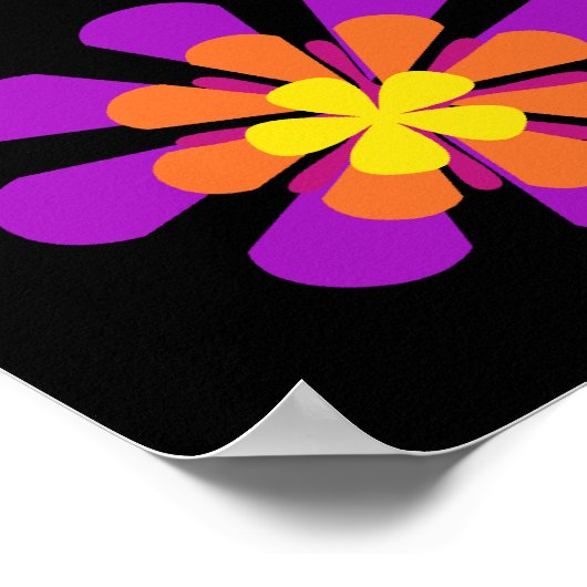 Hot Colors Peace Poster ポスター (角)