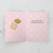 Hot Dish Coming Through! – Funny Retro Sass カード (内部)