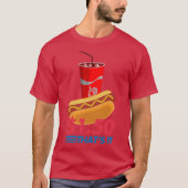 hot dog and soda 150 boy tシャツ (正面)