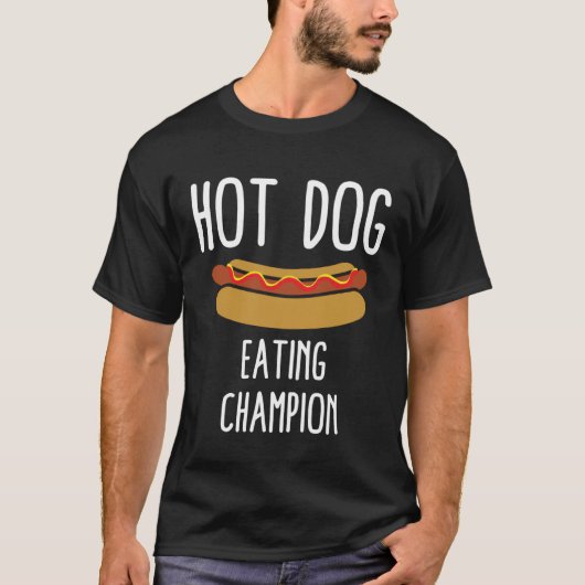 Hot Dog Eating Champion Tシャツ (正面)