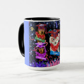 Hot Dog Graduate Coffee Mug マグカップ (正面左)