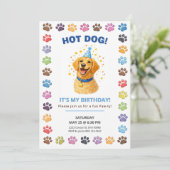 Hot Dog It’s My Birthday, Puppy Paw-ty  招待状 (スタンド正面)