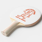 Hot Dog Time 卓球ラケット (正面アングル)