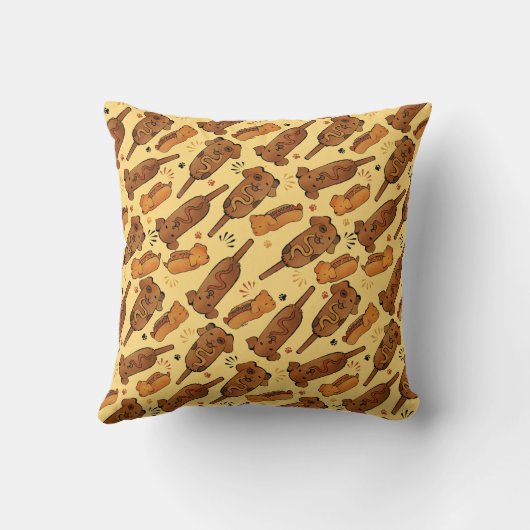 Hot Doggies クッション (裏面)