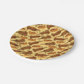 Hot Doggies ペーパープレート (アングル)