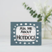 Hot Dogs頼はがき ポストカード (スタンド正面)