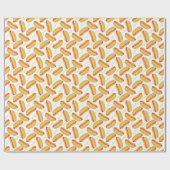 Hot Dogs Wrapping Paper ラッピングペーパー (フラット)