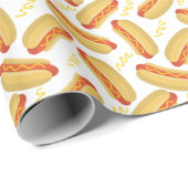 Hot Dogs Wrapping Paper ラッピングペーパー (ロールコーナー)