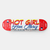 HOT GIRL JMT PARIS 8 1/4"スケートボードデッキ スケートボード (横)