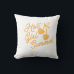 Hot Girl Summer クッション<br><div class="desc">Summer is coming!</div>