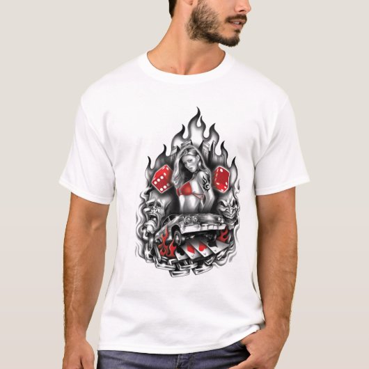 Hot girl tシャツ (正面)