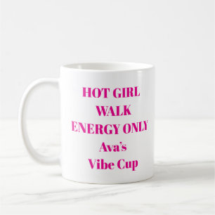 Hot Girl Walk エネルギーマグ コーヒーマグカップ