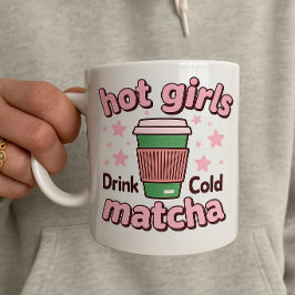 Hot Girls drink Matcha Mug Matcha Coffee Mugs コーヒーマグカップ