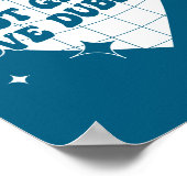 Hot Girls Love Dubstep Funny Music Quote  ポスター (角)