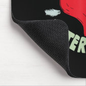 Hot Girls Love Water Parks Heart Arrow マウスパッド (コーナー)