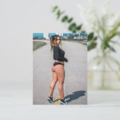 Hot ! Glamor Girl Model Bikini Photo  ポストカード (スタンド正面)