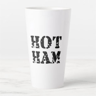 HOT HAMラジオ カフェラテマグ