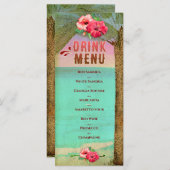 Hot Havana Nights Drink Menu Card メニュー (正面/裏面)