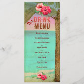 Hot Havana Nights Drink Menu Card メニュー (正面)