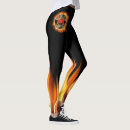 HOT HOT FIRE Departmentのポップ・アートのレギンス レギンス