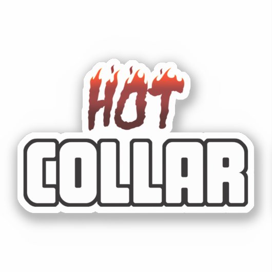 Hot In the Collar シール (正面)