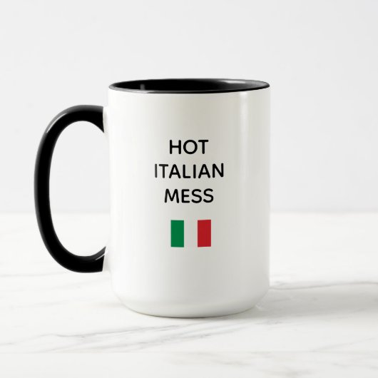 Hot Italian Mess マグカップ (左)
