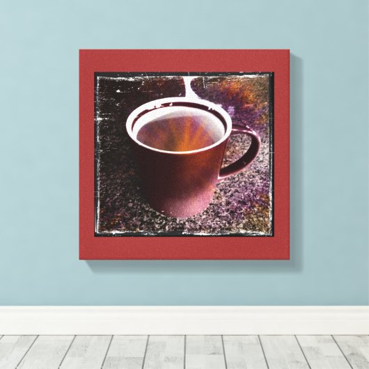 Hot Java Time Streted Canvas Print キャンバスプリント (インサイチュ (ウッドフロア))