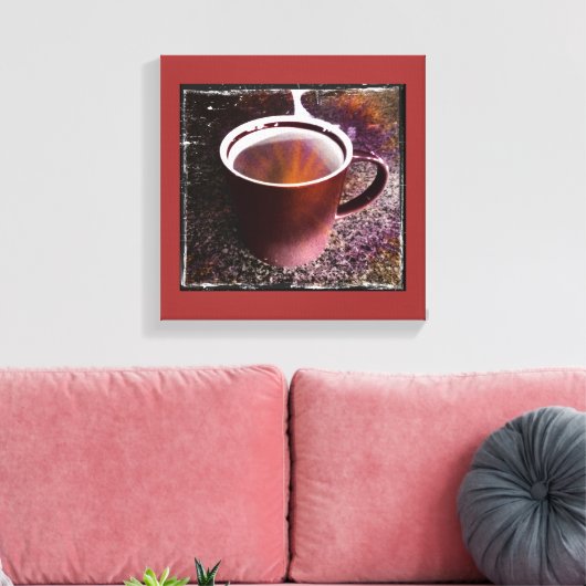 Hot Java Time Streted Canvas Print キャンバスプリント (インサイチュ (リビング))