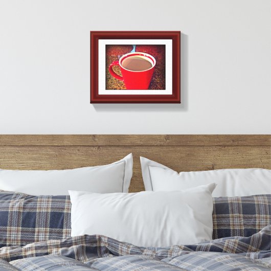 Hot Java Time Streted Canvas Print キャンバスプリント (インサイチュ (寝室))
