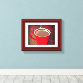Hot Java Time Streted Canvas Print キャンバスプリント (インサイチュ (ウッドフロア))