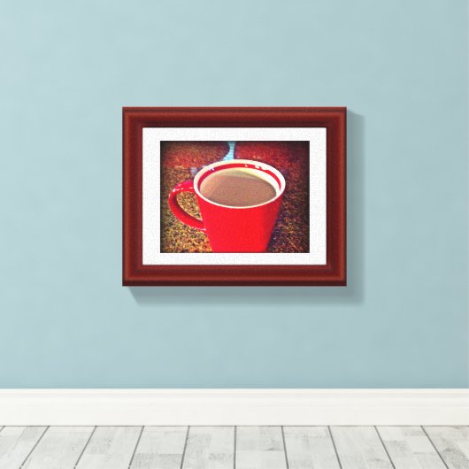 Hot Java Time Streted Canvas Print キャンバスプリント (インサイチュ (ウッドフロア))