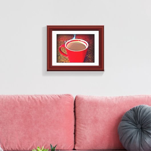 Hot Java Time Streted Canvas Print キャンバスプリント (インサイチュ (リビング))