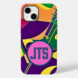 Hot Jazz、Monogram iPhoneケーカスタマイズス付き Case-Mate iPhone 14ケース