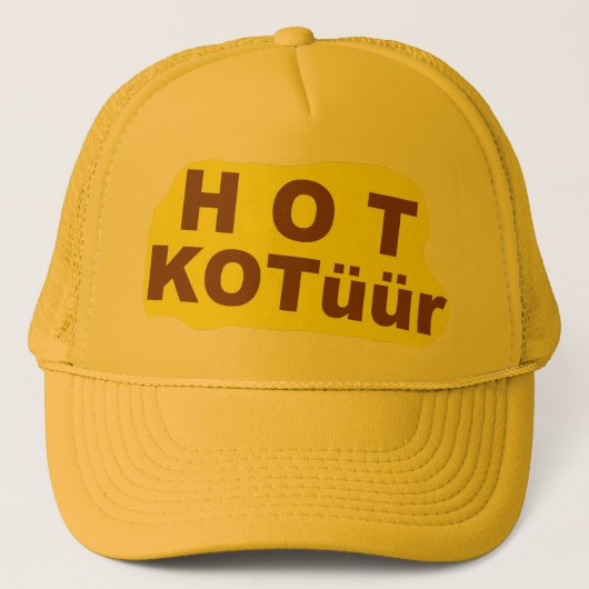 HOT KOTüür Cap キャップ (正面)